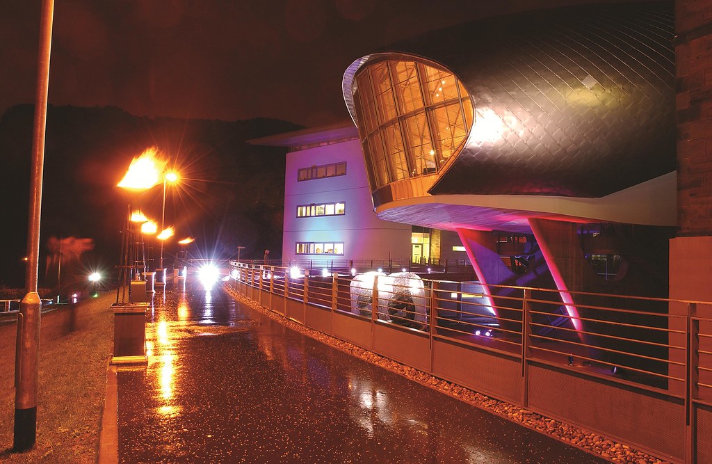 A view outside of the Edinburgh Napier University