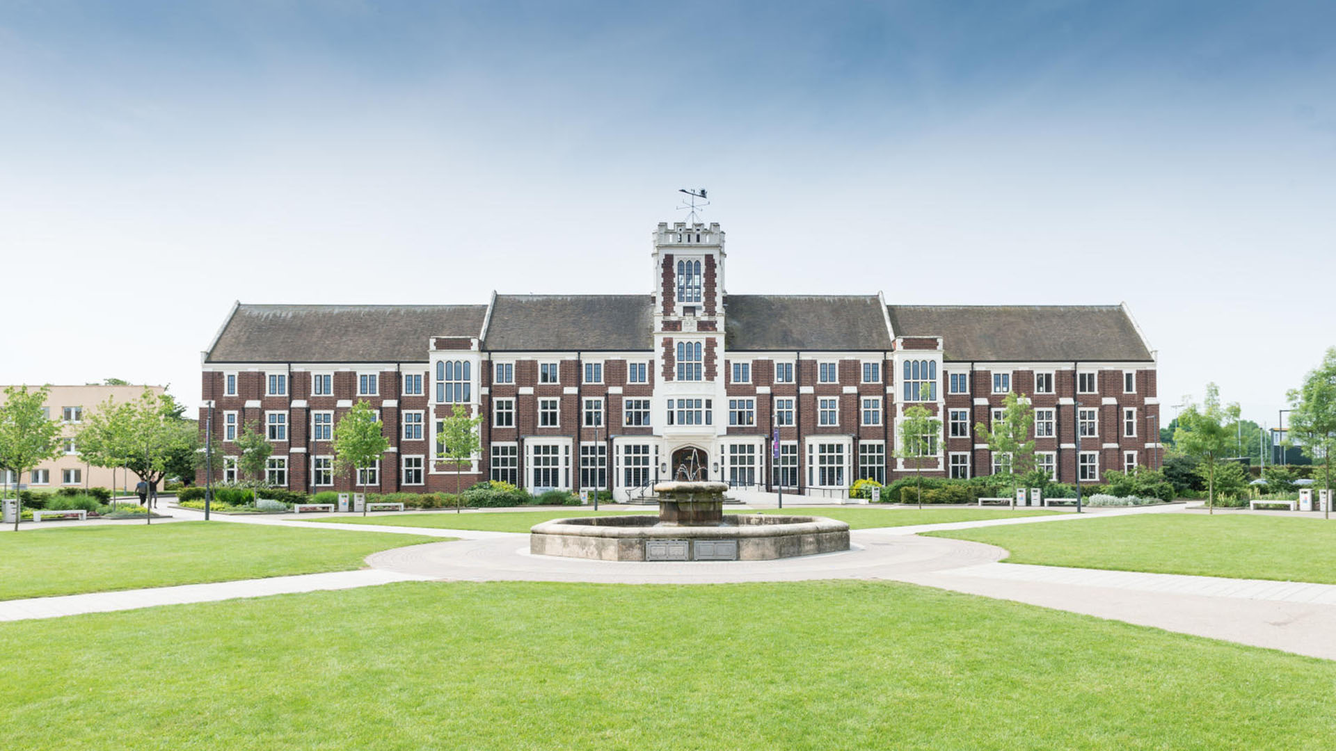 A view outside of the Loughborough University