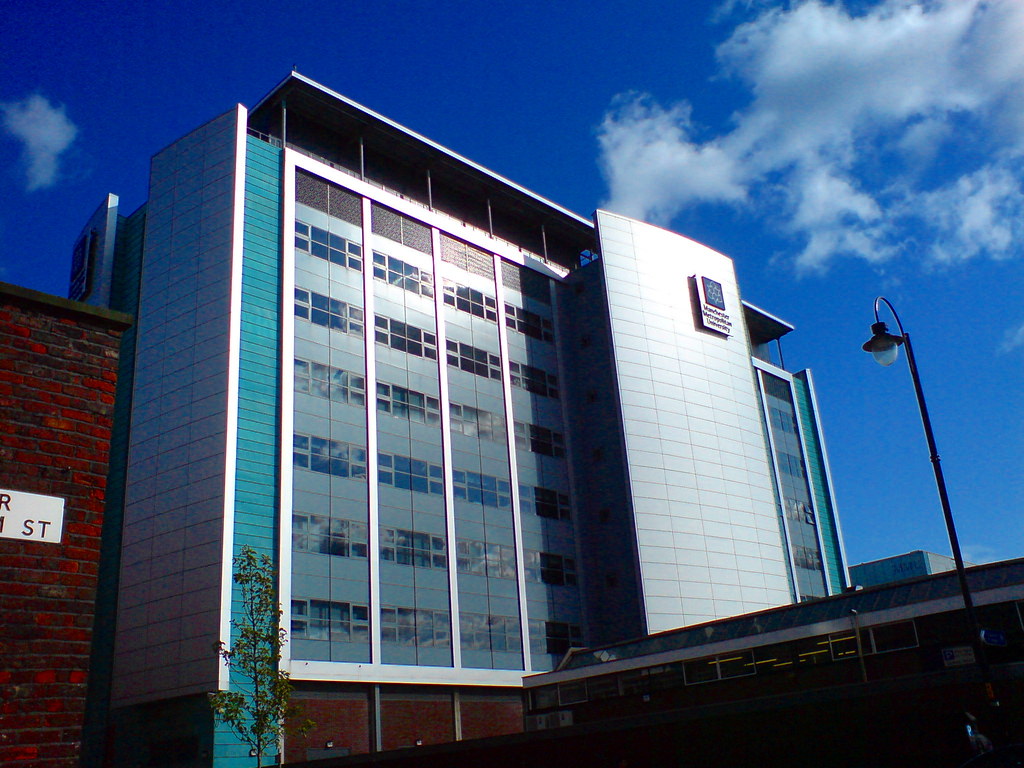 A view outside of the Manchester Metropolitan University