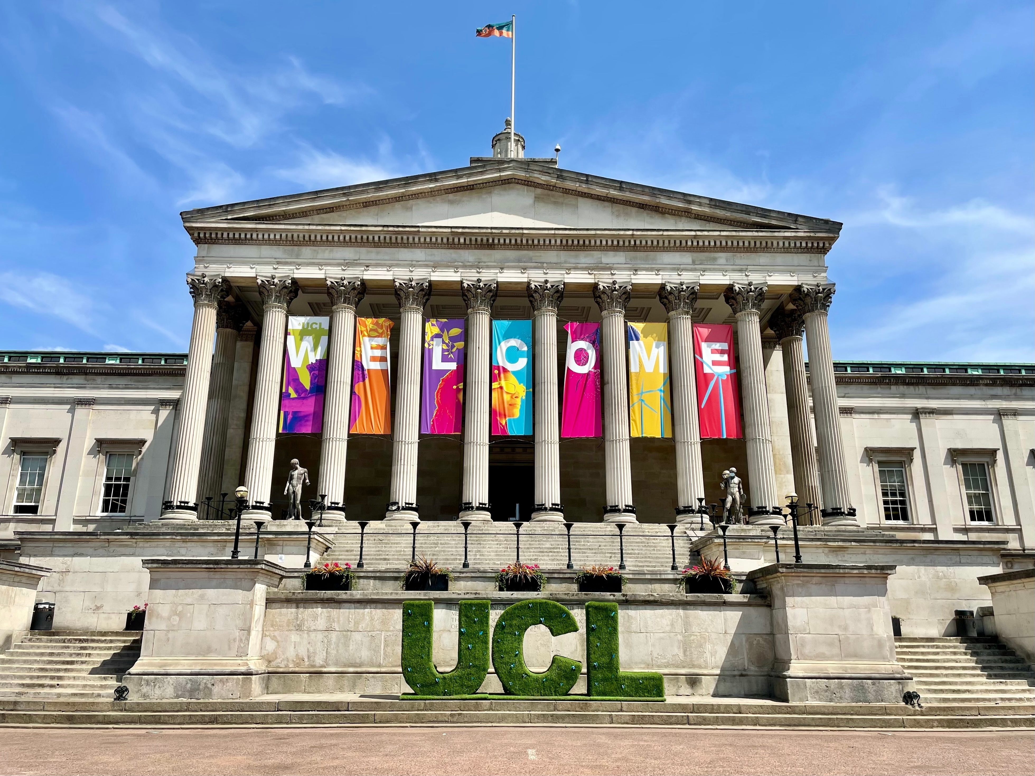 A view outside of the University College London (UCL)