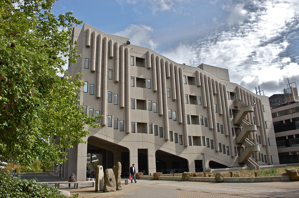 A view outside of the University of Leeds