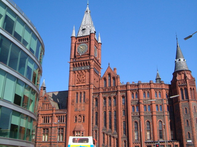 A view outside of the University of Liverpool