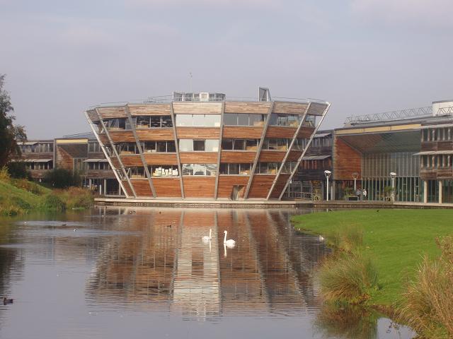 A view outside of the University of Nottingham