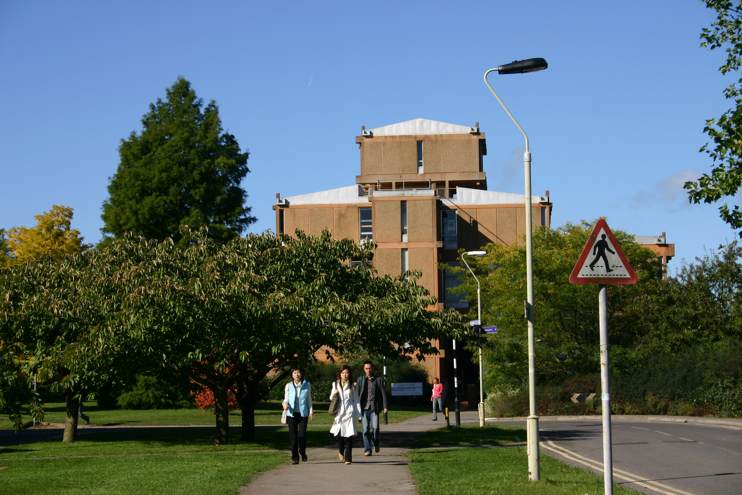 A view outside of the University of Reading