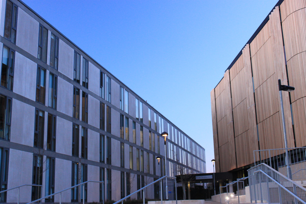 A view outside of the University of Southampton