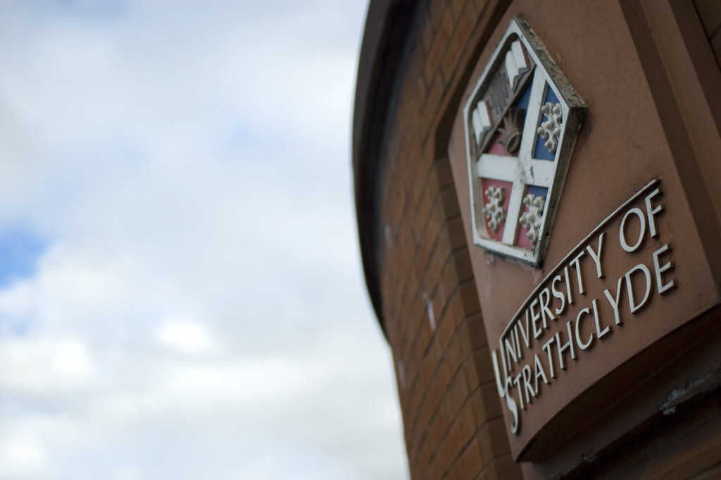 A view outside of the University of Strathclyde